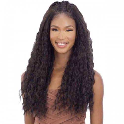 Mayde Beauty Synthetic Pre Braided Lace Front Wig IRIS